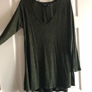 Olive Green Tunic Shirt